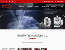 Tablet Screenshot of oztugotomotiv.com